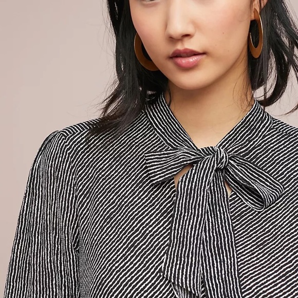 Anthropologie Eri & Ali Peplum Blouse - Picture 7 of 8